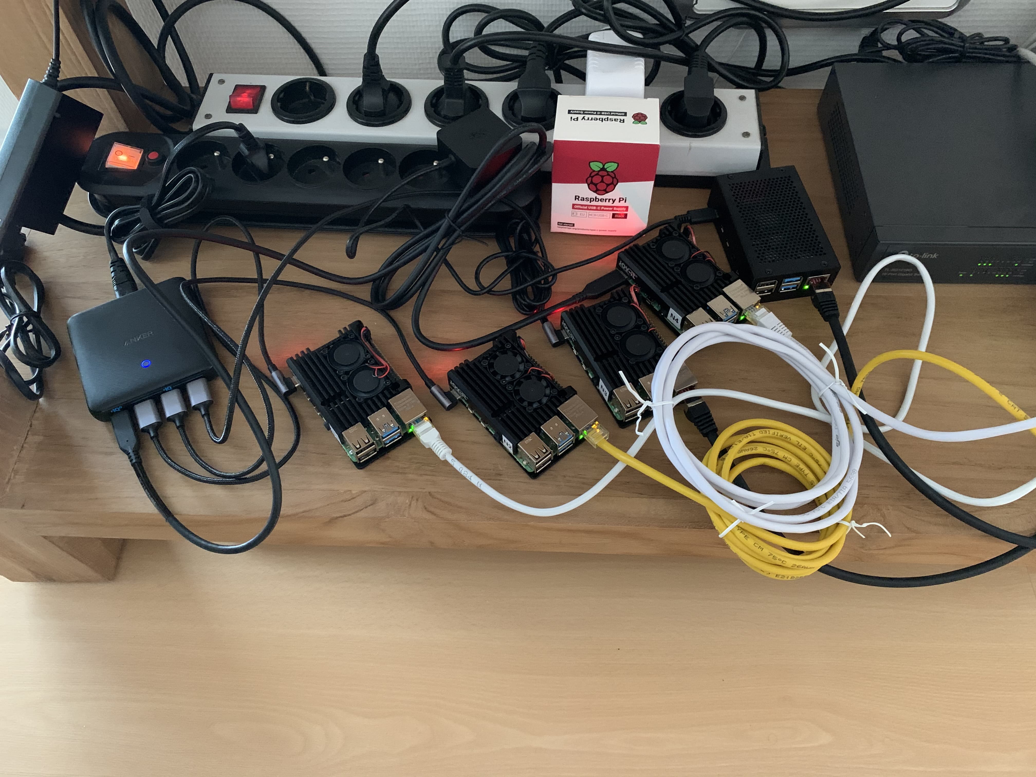 Pi 4 cluster